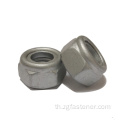 DIN985 DACROMET HEXAGON LOCK NUT M10 M16 น็อตล็อคเหล็กคาร์บอน